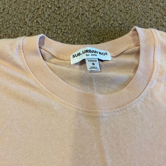 Suburban Riot Women’s ‘No Selfie Control’ Pink Tank Top - Picture 3 of 5